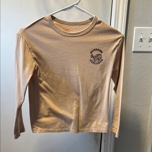 Beige Outdoor Explorer Long Sleeve Shirt